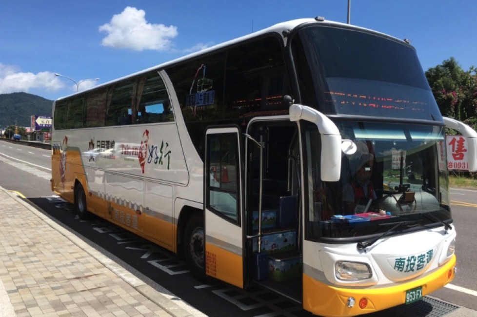 台中⇔日月潭 観光シャトルバス「台湾好行」往復乗車券（台湾）