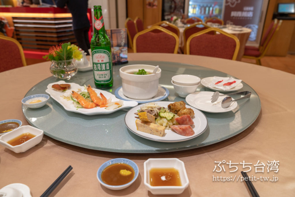 阿霞飯店のコース料理