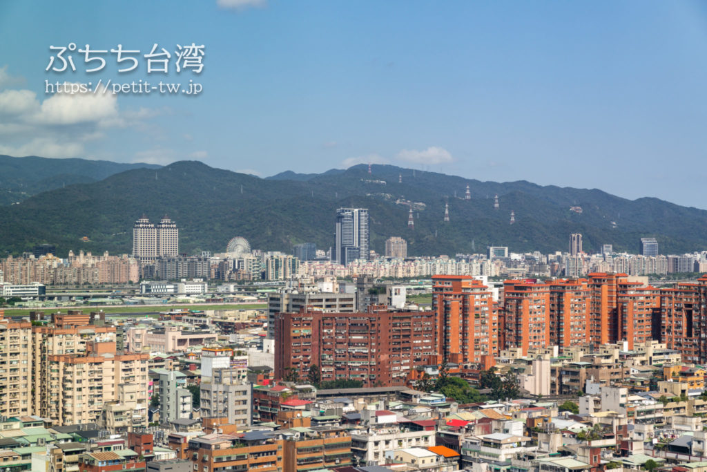 コートヤード バイ マリオット台北ダウンタウンのエグゼクティブルームの眺望