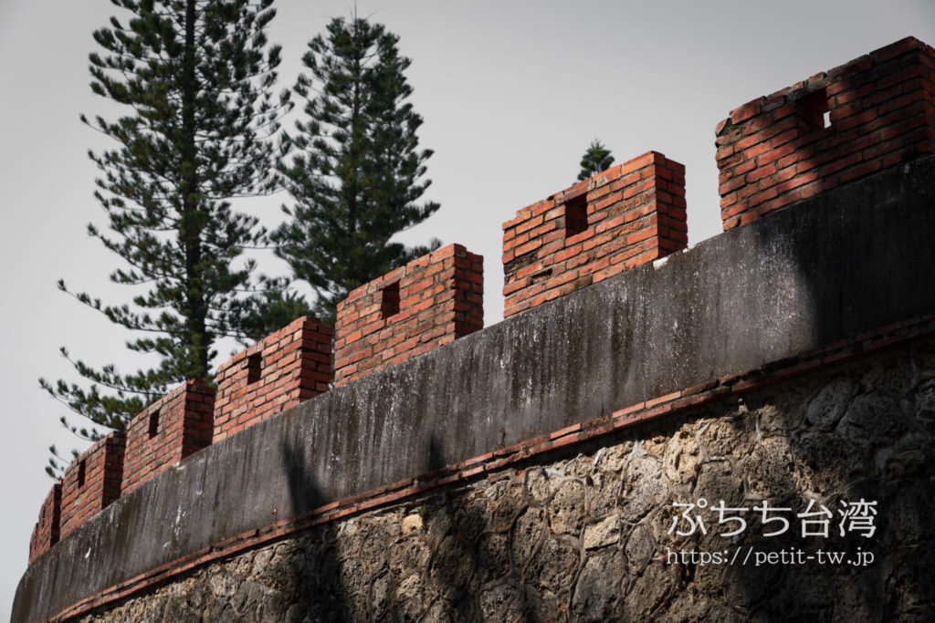 台湾府城大南門の城壁