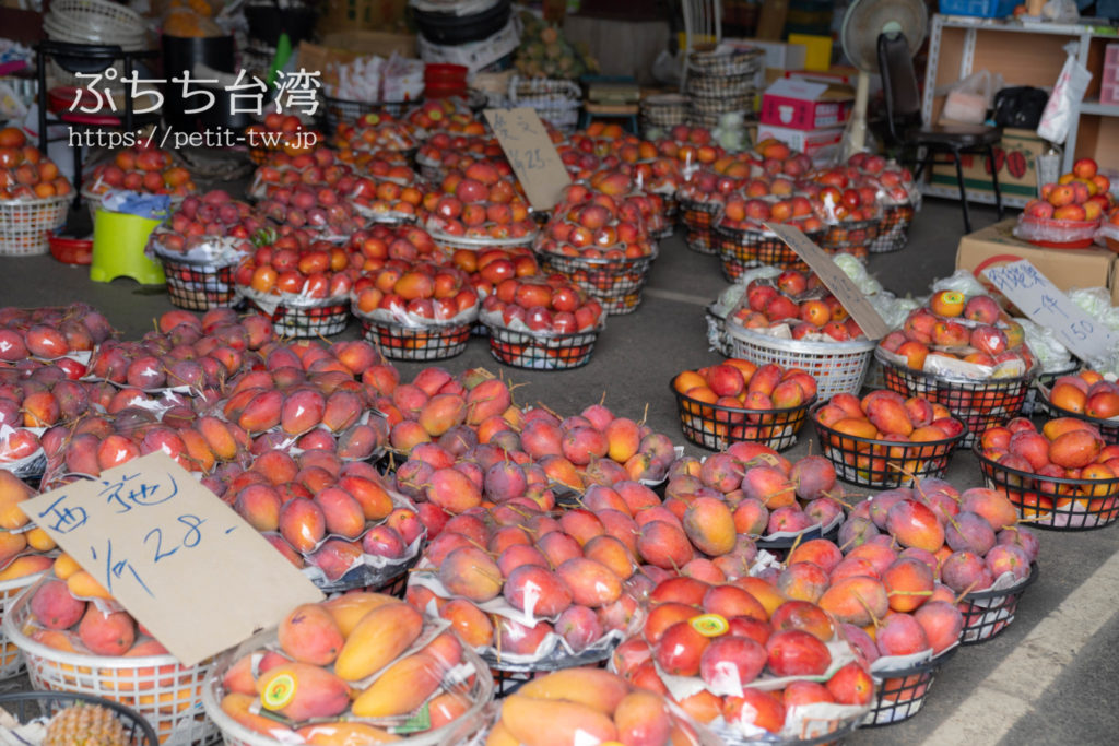 玉井芒果批発市場 玉井のマンゴー市場のマンゴー