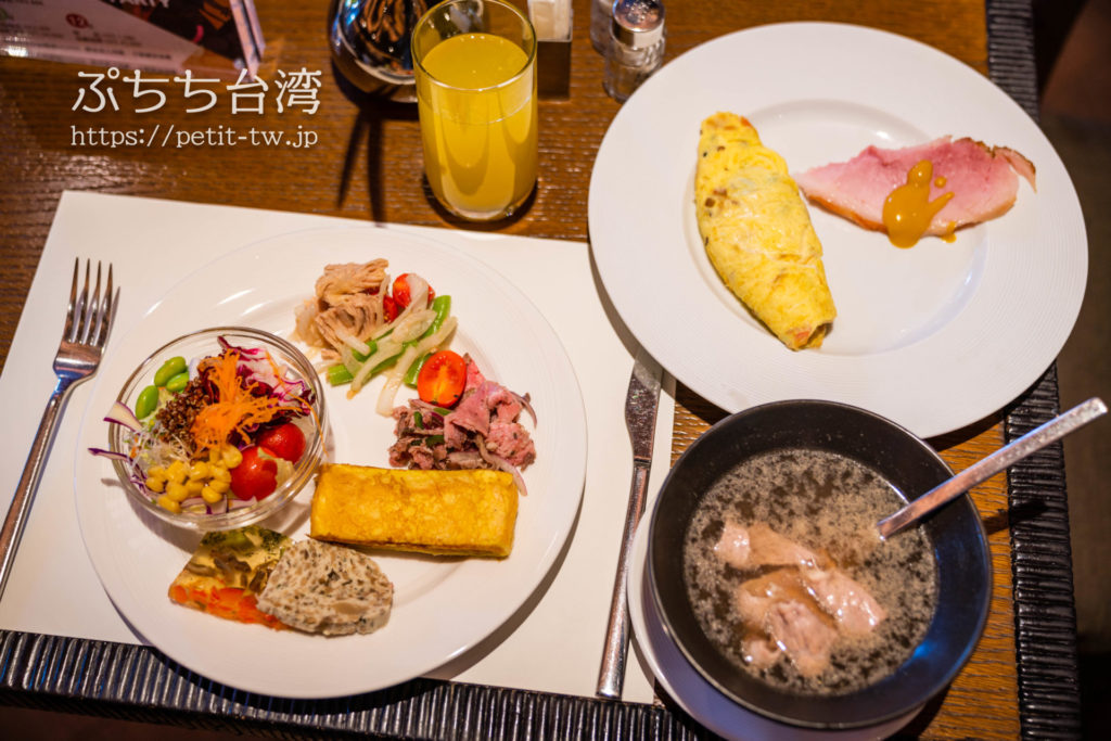 シルクスプレイス台南の朝食
